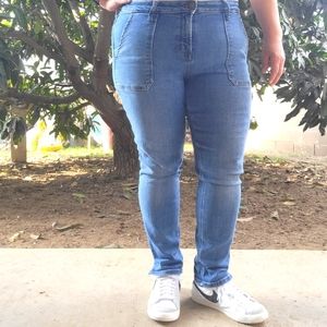 Old Navy Cargo Jean Pant Size 14 Ankle